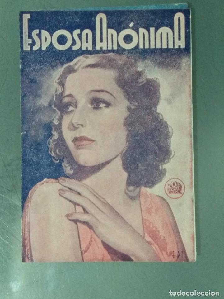 Cine: ESPOSA ANONIMA - PROGRAMA DOBLE DE MANO. - Foto 1