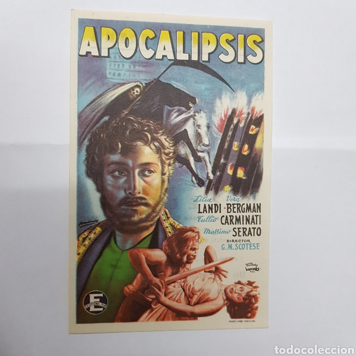 Cine: Apocalipsis - programa de mano cine - cine de logro&ntilde;o - tdkp15 - Foto 1