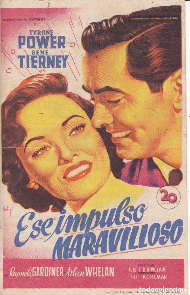 Cine: Ese impulso maravilloso - Foto 1