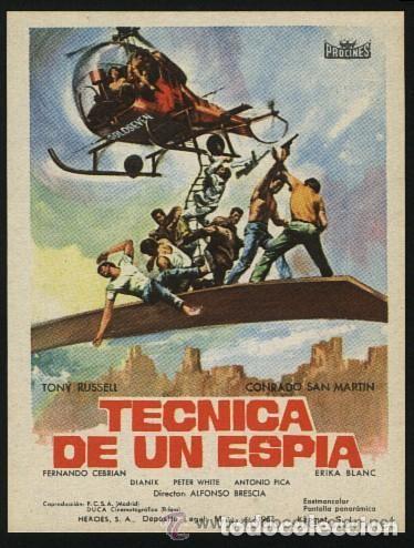 Cine: Tecnica de un espia - Foto 1