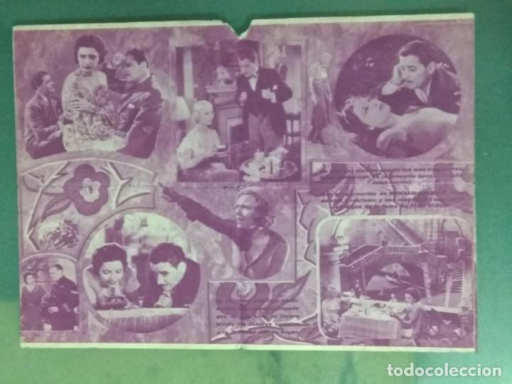 Cine: SU UNICO PECADO - PROGRAMA DE MANO DOBLE. - Foto 2