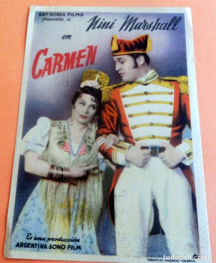 Cine: PROGRAMA DE CINE - CARMEN - S/P - Foto 1