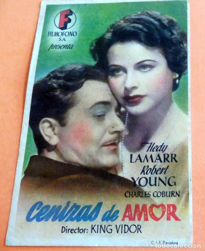 Cine: PROGRAMA DE CINE - CANIZAS DE AMOR - CINE JEREZANO - Foto 1