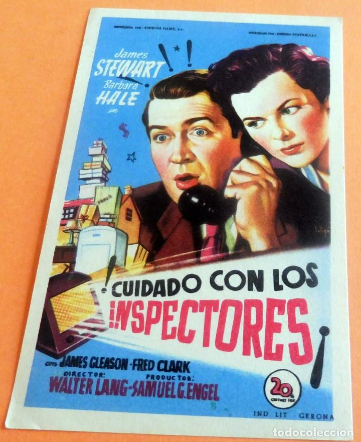 Cine: PROGRAMA DE CINE - CUIDADO CON LOS INSPECTORES - S/P - Foto 1
