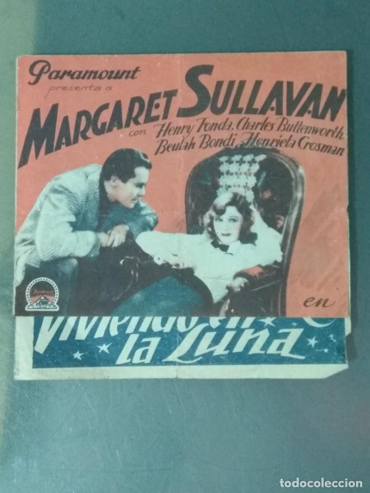 Cine: VIVIENDO EN LA LUNA - PROGRAMA DOBLE DE MANO. - Foto 1