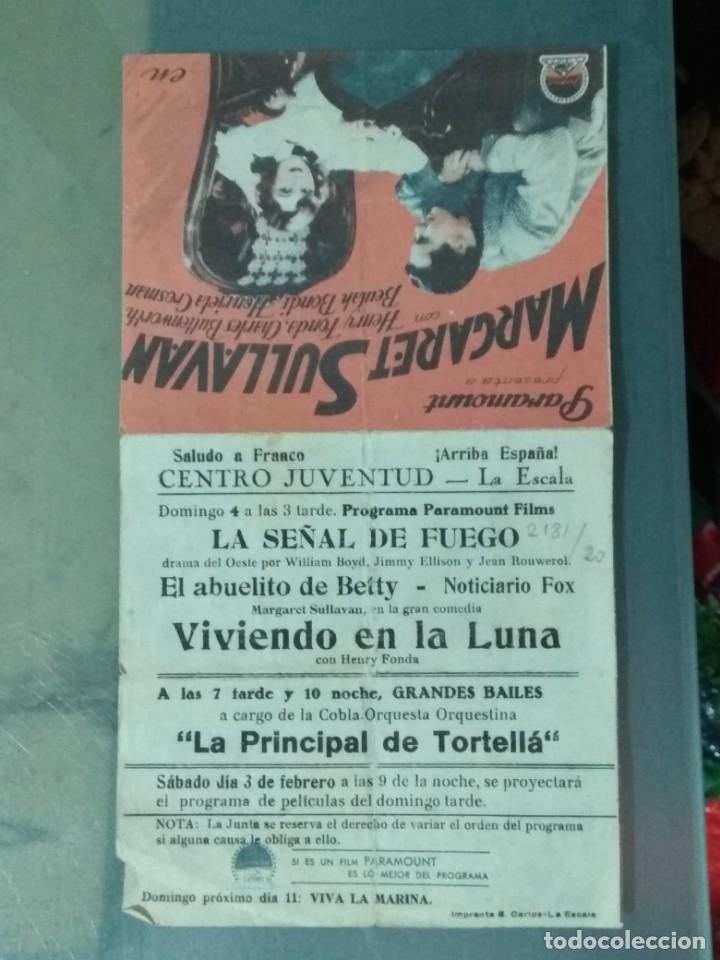 Cine: VIVIENDO EN LA LUNA - PROGRAMA DOBLE DE MANO. - Foto 3