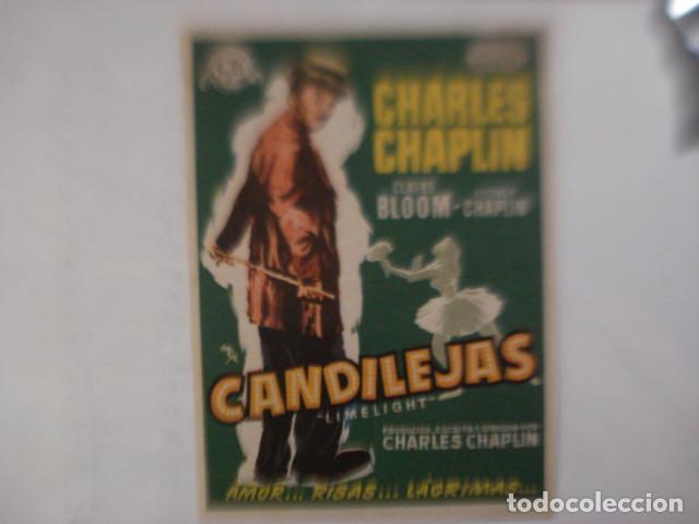 Cine: CANDILEJAS CHALES CHAPLIN CHARLOT PROGRAMA DE CINE - DOBLADO EN CUATRO - Foto 1