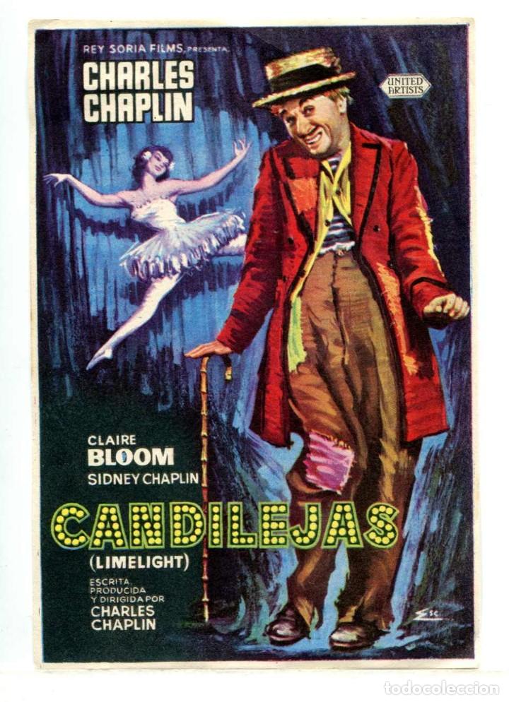 Cine: CANDILEJAS, con Charles Chaplin.