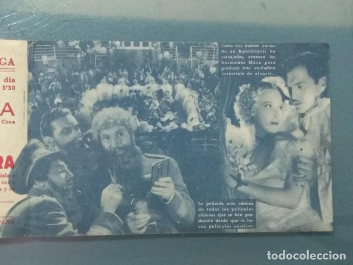 Cine: UNA NOCHE EN LA OPERA - PROGRAMA ORIGINAL. - Foto 2