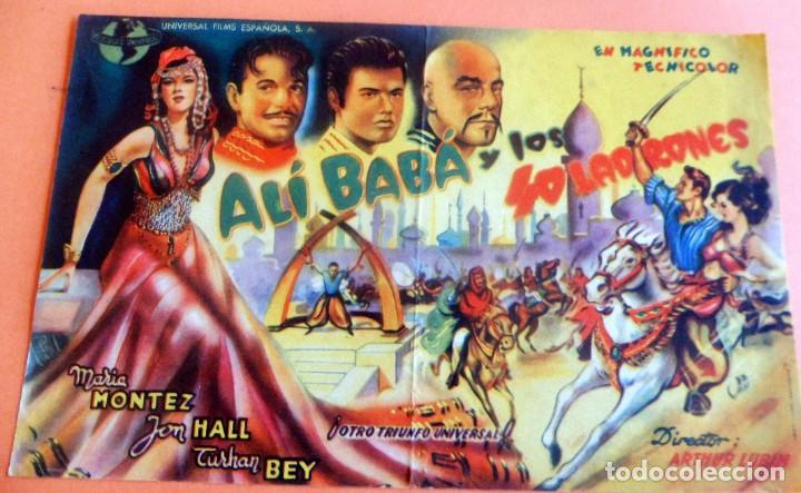 Cine: PROGRAMA DE CINE - DOBLE - AL&Iacute; BABA Y LOS 40 LADRONES - S/P - Foto 1