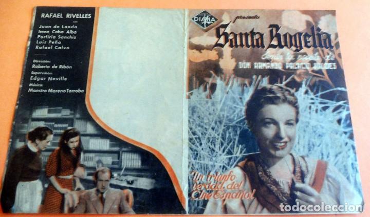 Cine: PROGRAMA DE CINE - DOBLE - SANTA ROGELIA - - Foto 1