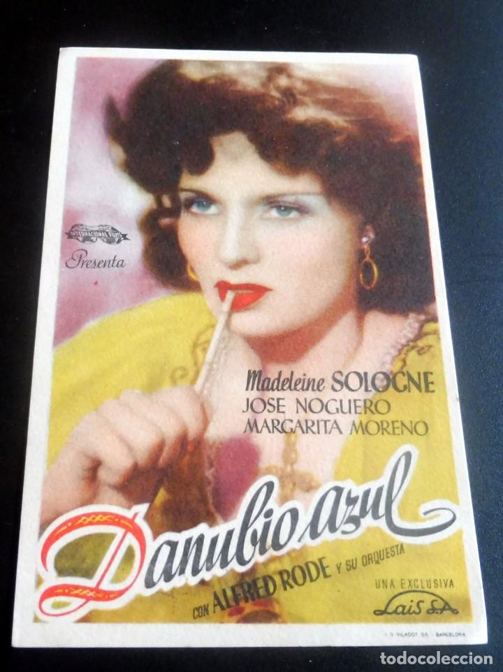 Cine: PROGRAMA DE CINE - DANUBIO AZUL - S/P - Foto 1