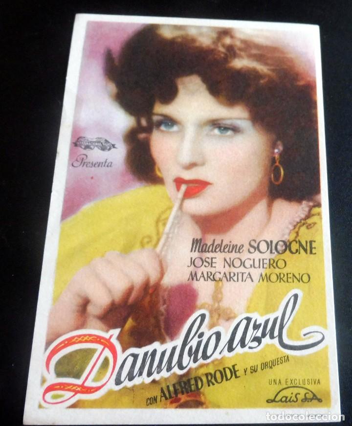 Cine: PROGRAMA DE CINE - DANUBIO AZUL - S/P - Foto 1