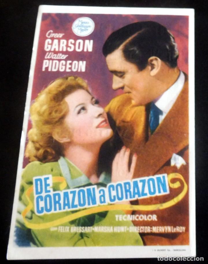 Cine: PROGRAMA DE CINE - DE CORAZ&Oacute;N A CORAZ&Oacute;N - CINE CORDON - Foto 1