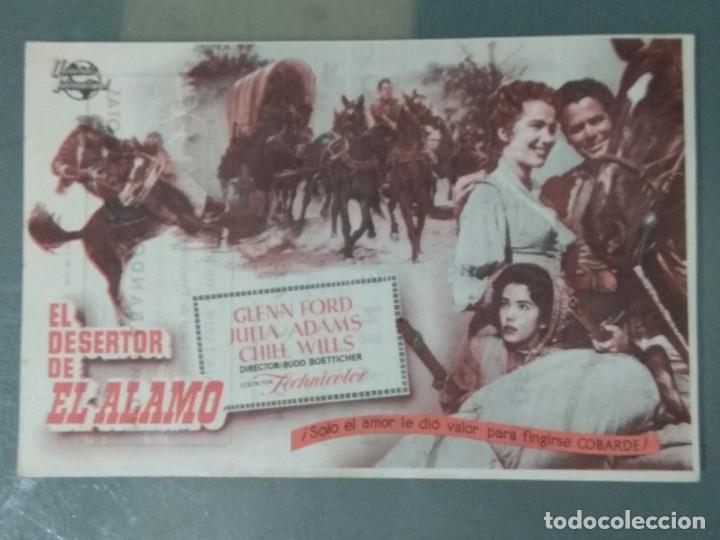 Cine: EL DEFENSOR DE EL ALAMO - PROGRAMA SENCILLO DE MANO - Foto 1