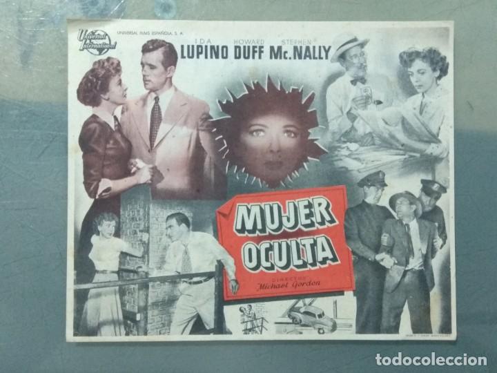 Cine: MUJER OCULTA - PROGRAMA SENCILLO - Foto 1
