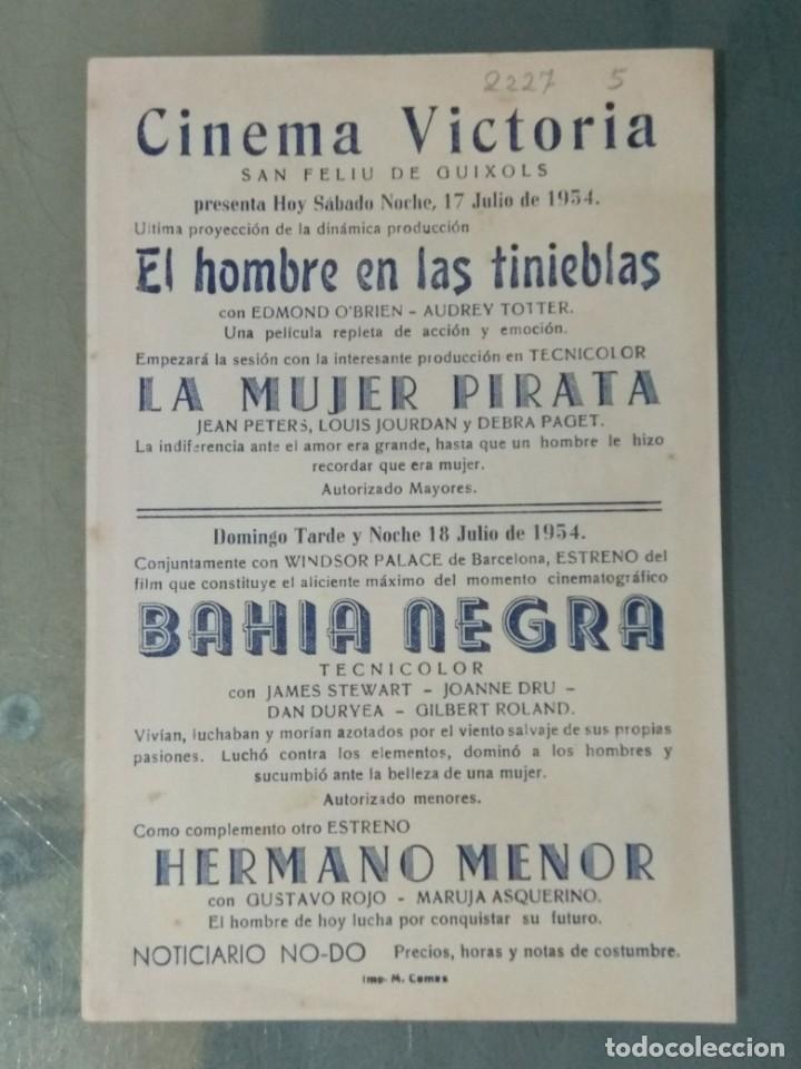 Cine: BAHIA NEGRA - PROGRAMA SENCILLO - Foto 2