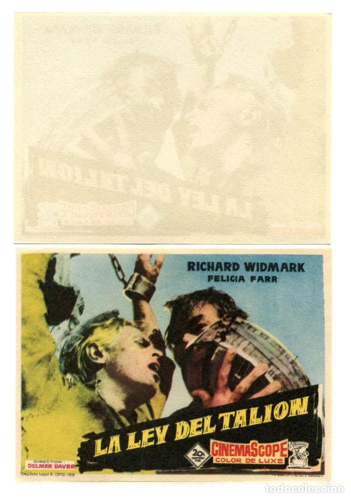 Cine: LA LEY DEL TALION, con Richard Widmark. - Foto 1