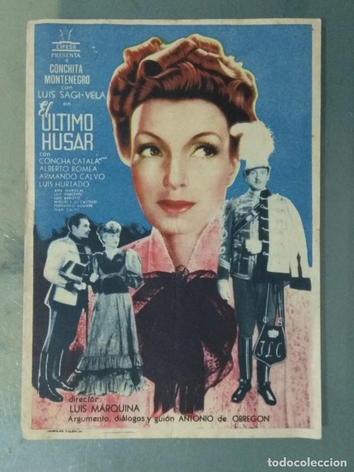 Cine: EL ULTIMO HUSAR - PROGRAMA SENCILLO GRANDE - Foto 1