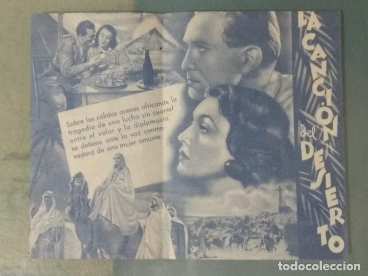 Cine: LA CANCI&Oacute;N DEL DESIERTO - PROGRAMA DOBLE. - Foto 2