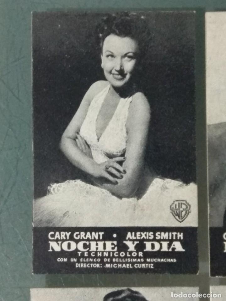 Cine: NOCHE Y DIA. CONJUNTO DE 6 TARJETAS DE W.B. - Foto 2