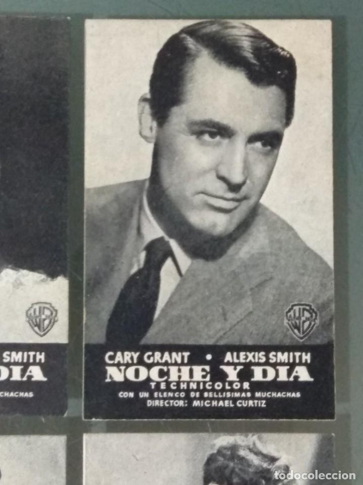 Cine: NOCHE Y DIA. CONJUNTO DE 6 TARJETAS DE W.B. - Foto 3