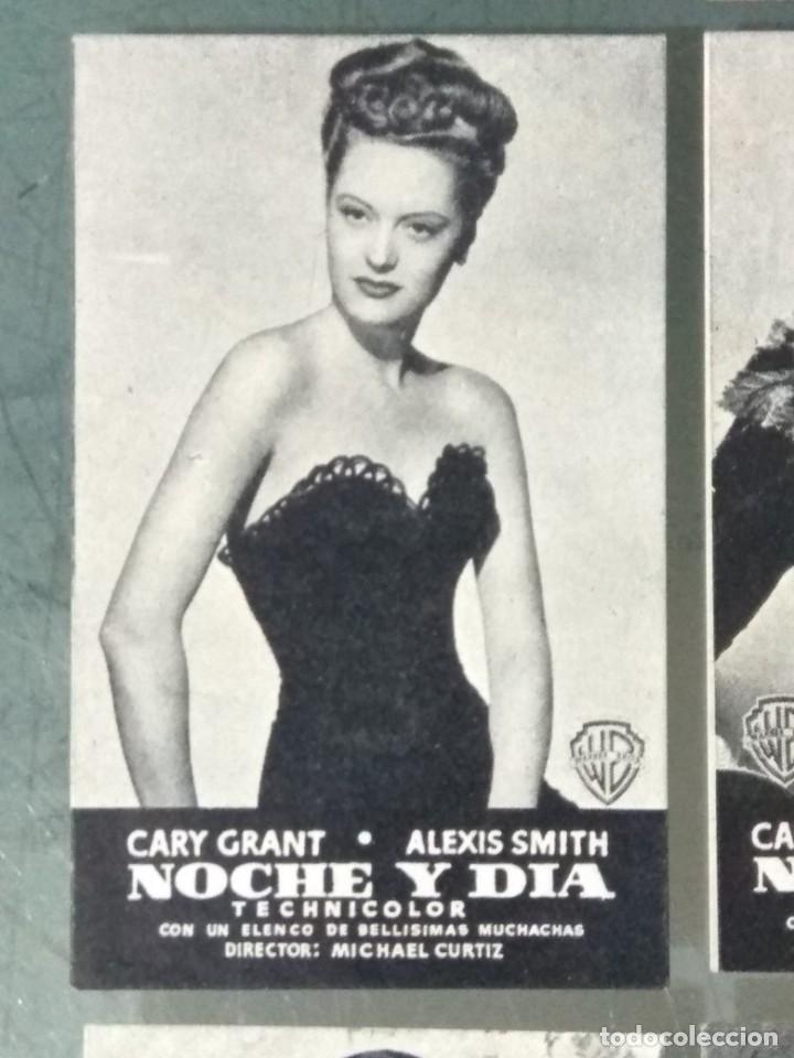 Cine: NOCHE Y DIA. CONJUNTO DE 6 TARJETAS DE W.B. - Foto 4