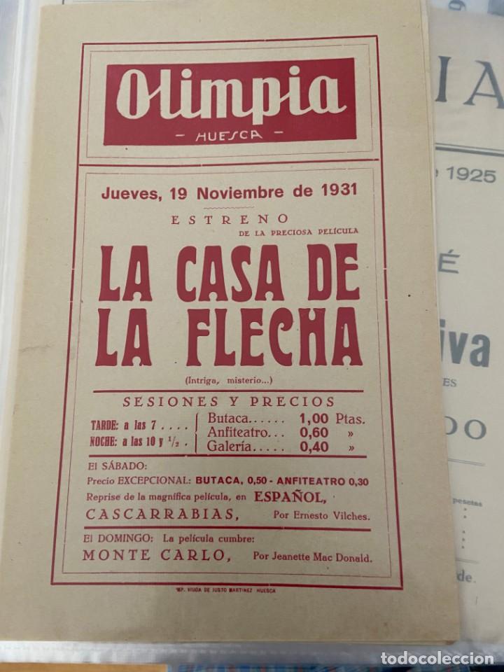 Folhetos de m&atilde;o de filmes antigos de cinema: LA CASA DE LA FLECHA 1931