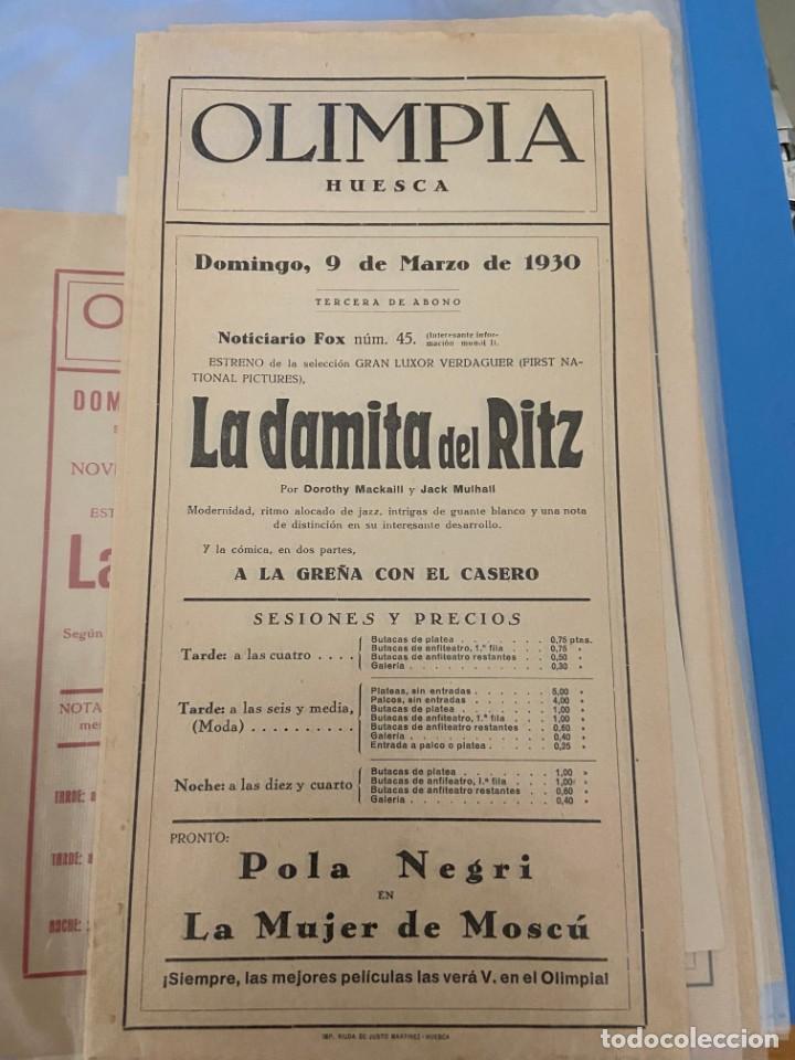  Foglietti di film di film antichi di cinema: LA DAMITA DEL RITZ 1930