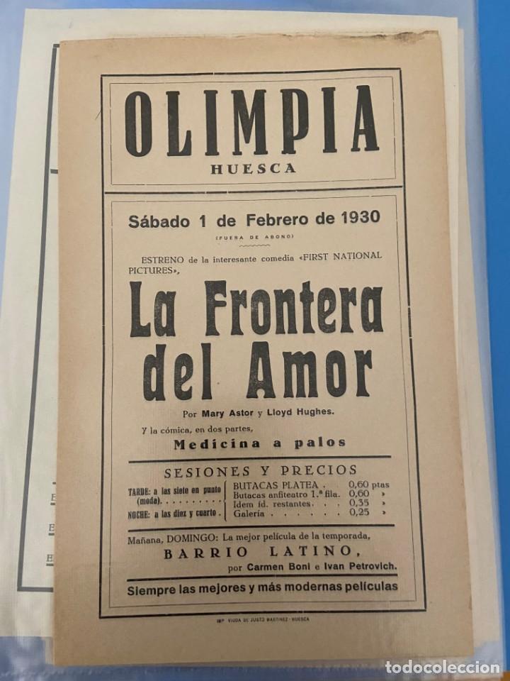 Cinema: LA FRONTERA DEL AMOR 1930