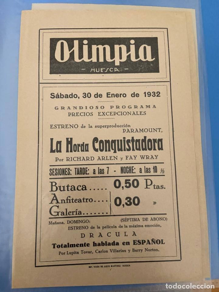  Flyers Publicitaires de films Anciens: LA HORDA CONQUISTADORA