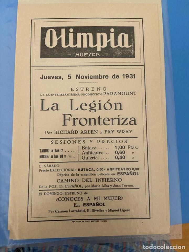 Cine: LA LEGION FRONTERIZA 1931
