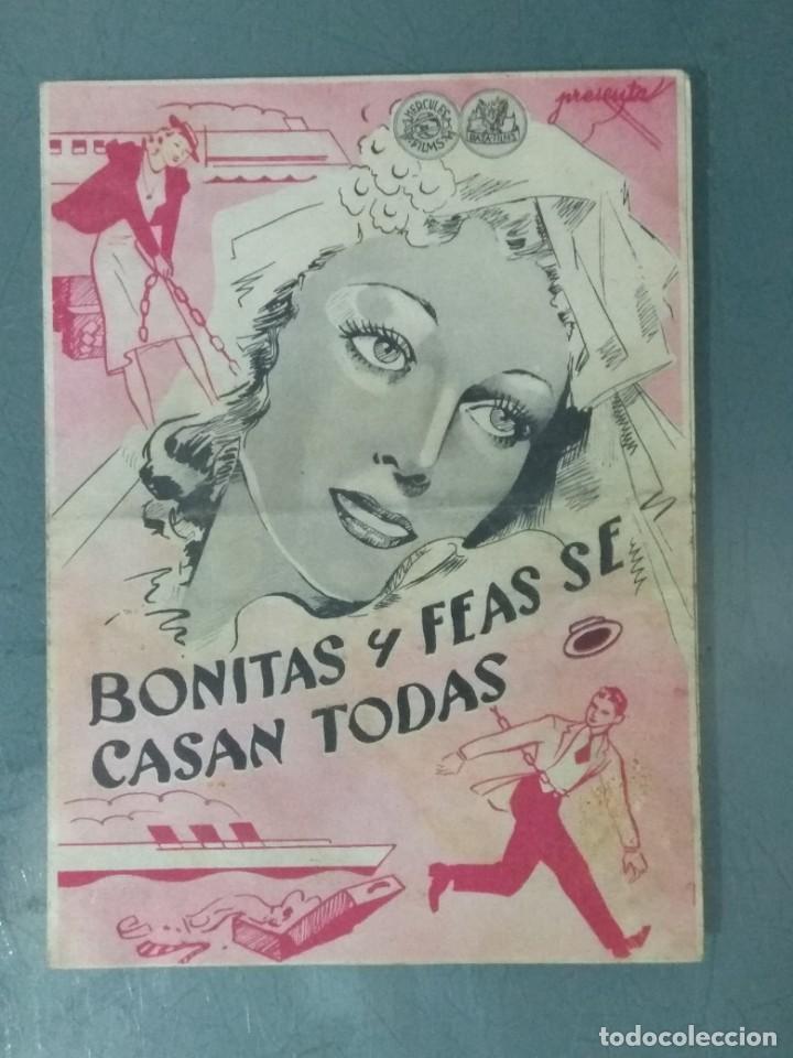 Cine: BONITAS Y FEAS SE CASAN TODAS - PROGRAMA DOBLE DE CINE. - Foto 1