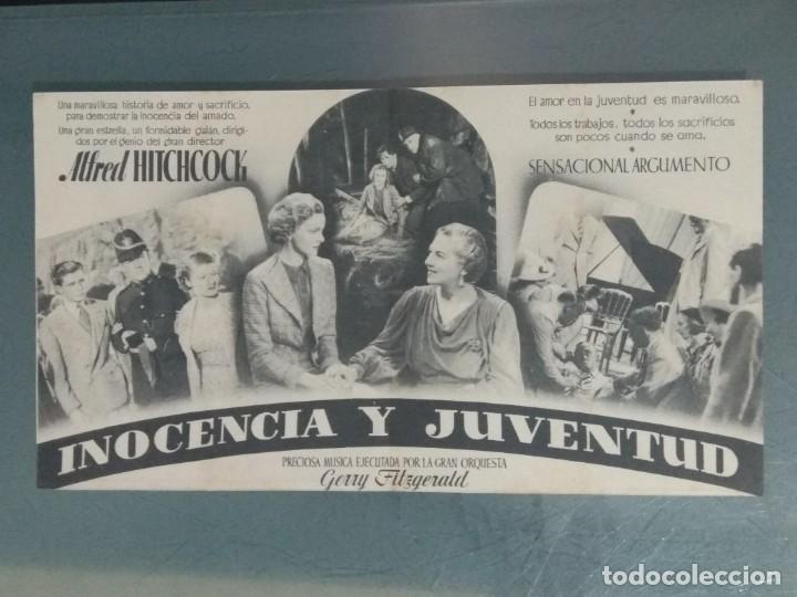Cine: INOCENCIA Y JUVENTUD - PROGRAMA DOBLE DE CINE. - Foto 3