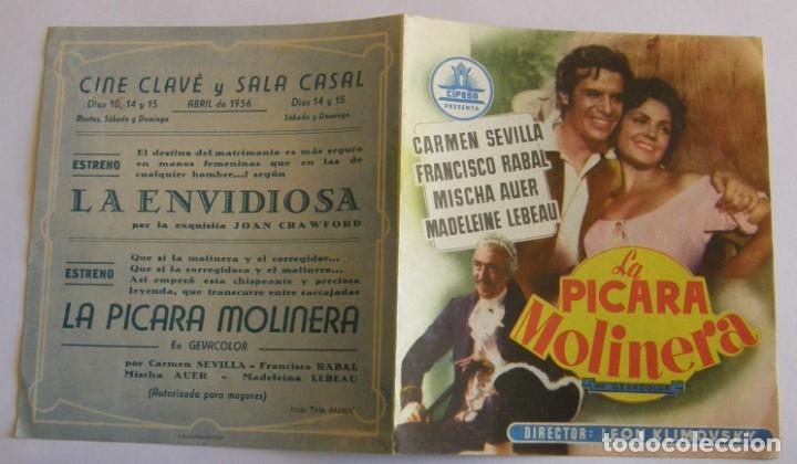 Cine: PROGRAMA DE CINE LA PICARA MOLINERA - Foto 1