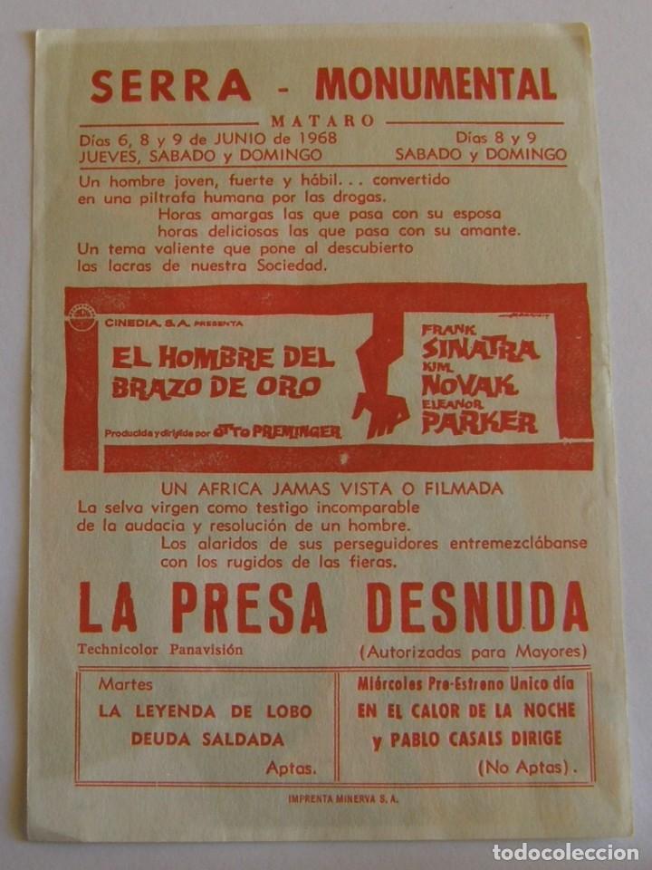 Cine: PROGRAMA DE CINE LA PRESA DESNUDA - Foto 2
