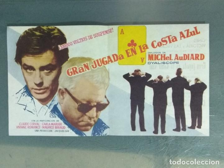 Cine: GRAN JUGADA EN LA COSTA AZUL - PROGRAMA DOBLE MGM . - Foto 2