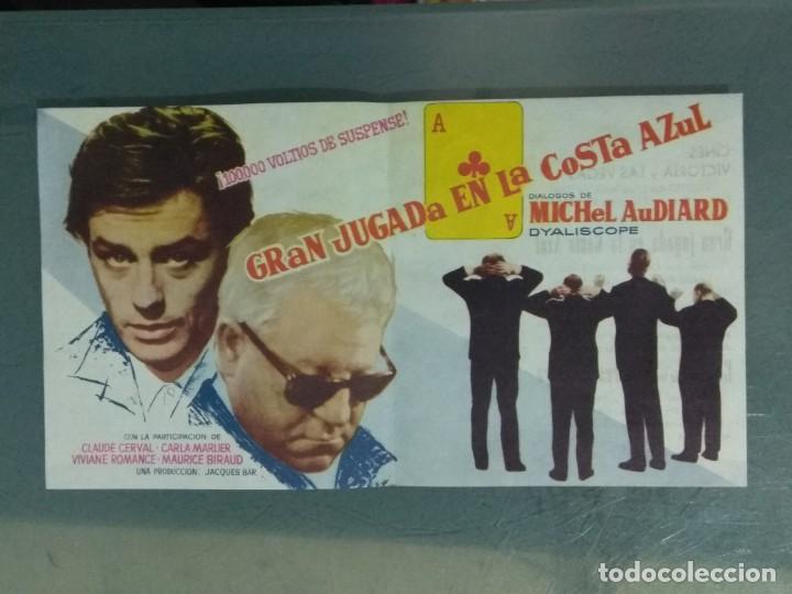Cine: GRAN JUGADA EN LA COSTA AZUL - PROGRAMA DOBLE MGM . - Foto 3