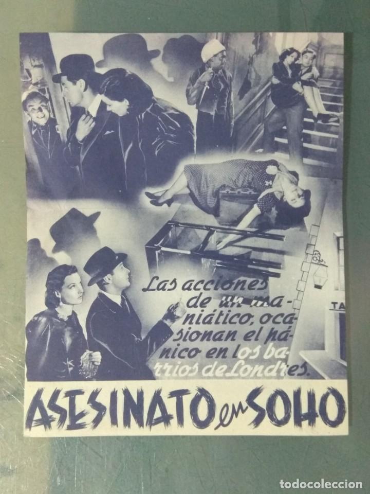 Cine: ASESINATO EN SOHO - PROGRAMA DOBLE - Foto 2