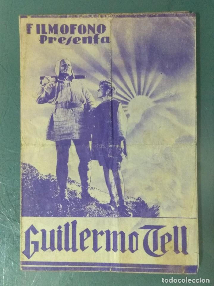 Cine: GUILLERMO TELL - FILMOFONO - PROGRAMA DOBLE - Foto 1