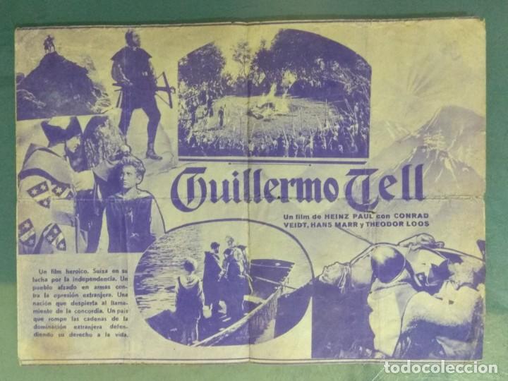 Cine: GUILLERMO TELL - FILMOFONO - PROGRAMA DOBLE - Foto 2
