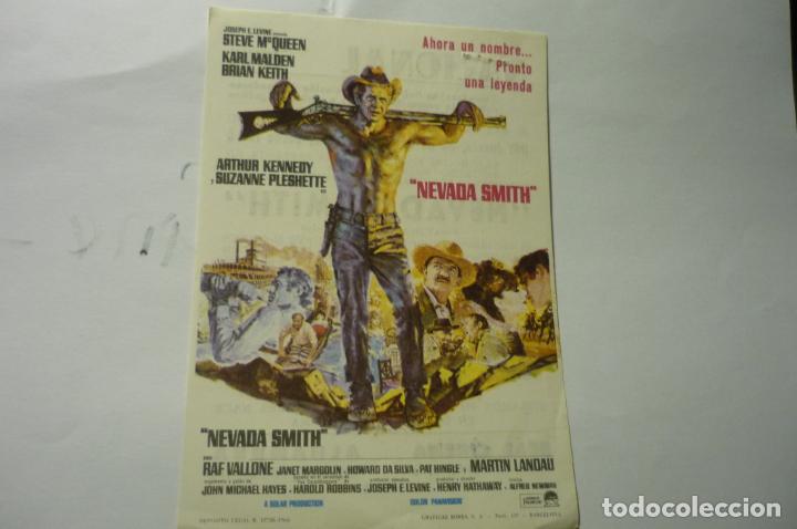 Cine: PROGRAMA NEVADA SMITH .-STEVE MC QUEEN PUBLICIDAD - Foto 1