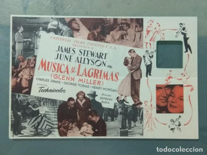 Cine: M&Uacute;SICA Y L&Aacute;GRIMAS - PROGRAMA DOBLE TROQUELADO. - Foto 1