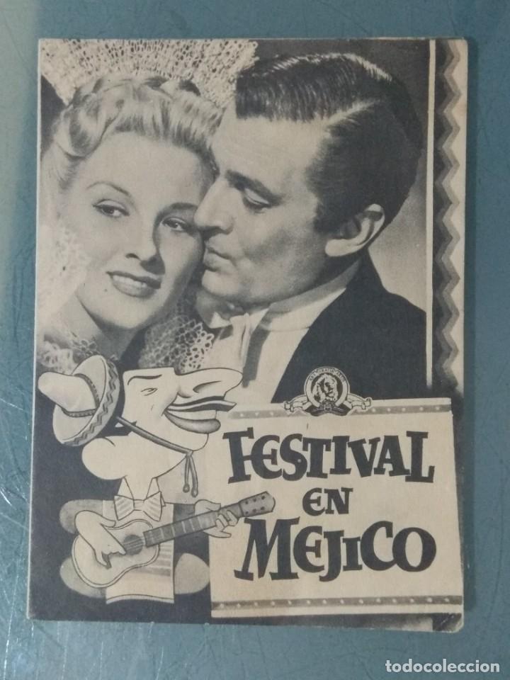 Cine: FESTIVAL EN MEJICO - MGM - PROGRAMA DOBLE. - Foto 1