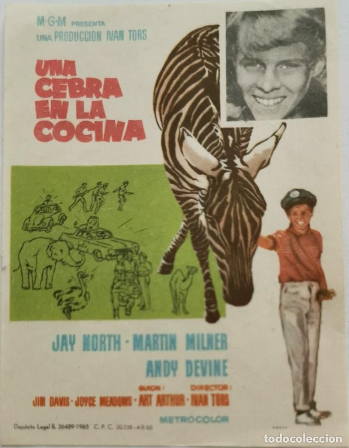 Cine: UNA CEBRA EN LA COCINA - Foto 1
