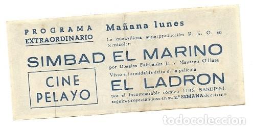 Cine: PROGRAMA CINE EL LADRON LUIS SAN DRINI ELSA AGUIRRE - Foto 2