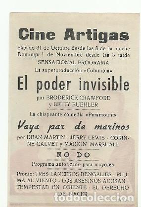 Cine: PROGRAMA CINE EL PODER INVISIBLE - Foto 2