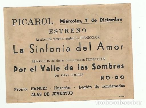 Cine: PROGRAMA CINE LA SINFONIA DEL AMOR - Foto 2