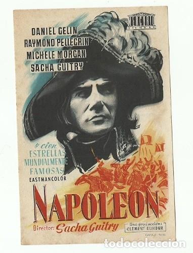 Cine: PROGRAMA CINE NAPOLEON DIRECTOR GACHA GUITRY - Foto 1