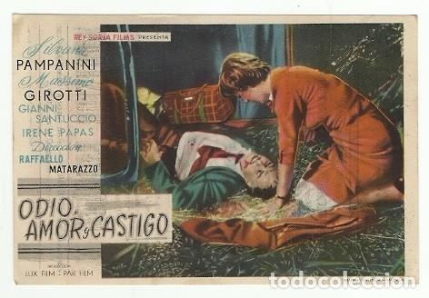 Cine: PROGRAMA CINE ODIO AMOR Y CASTIGO - Foto 1